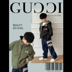gucc* 키즈 리버시블 자켓
