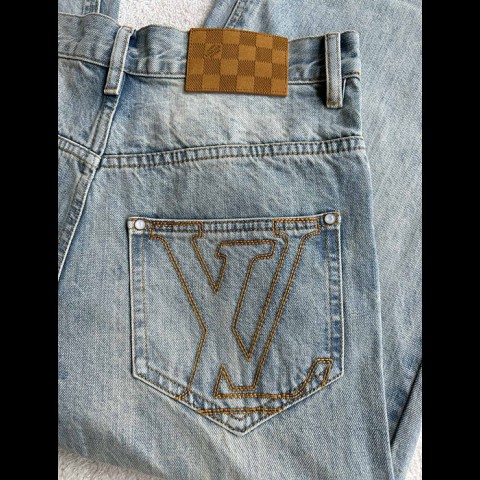 lv 데님 팬츠