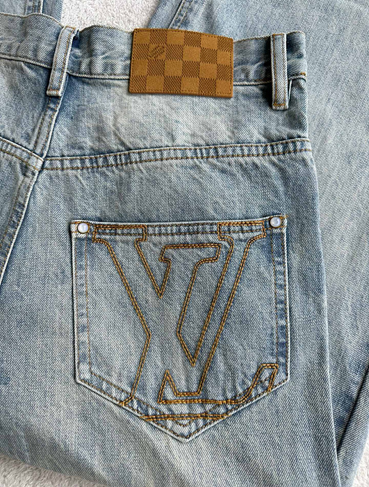 lv 데님 팬츠