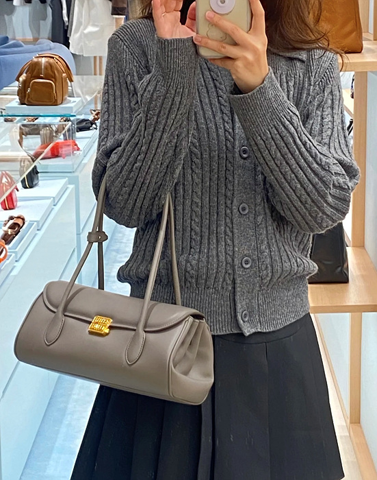 miu mi* 가죽 숄더백 5bd265 [정품급]