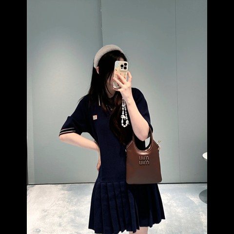 miu mi* 아이비 가죽백 미니 5ba281 [정품급]