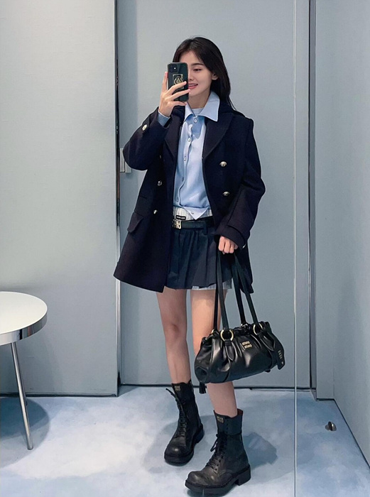 miu mi* 쥬아 나파 가죽백 5bg306 [정품급]