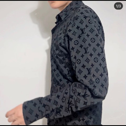 lv 모노그램 셔츠