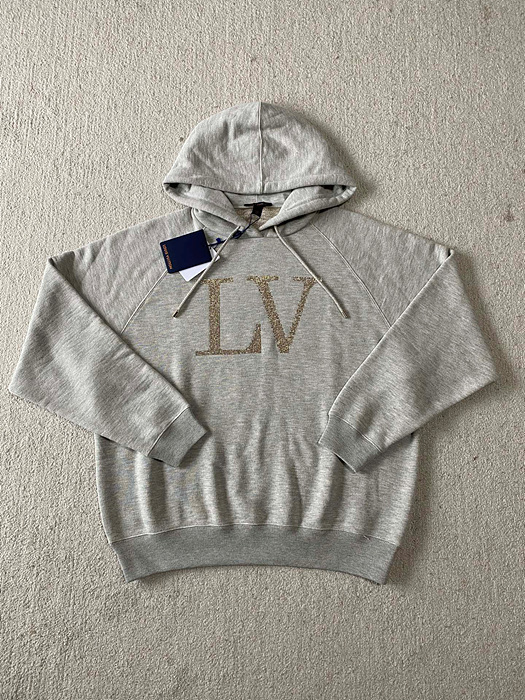 lv 라인스톤 시그니처 후디