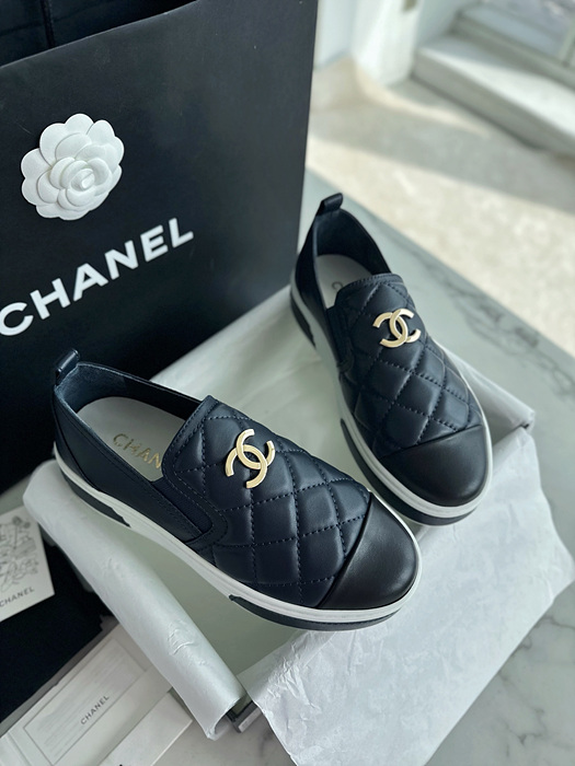 chan*l 퀼팅 슬립 온