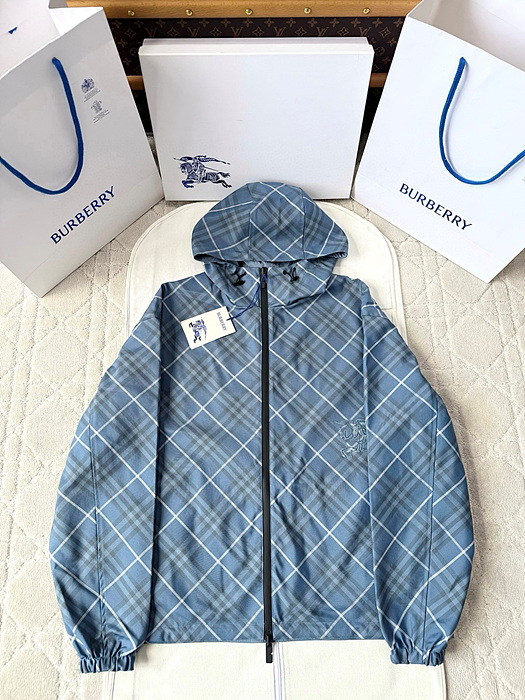 bbr 크롭 리버시블 체크 재킷