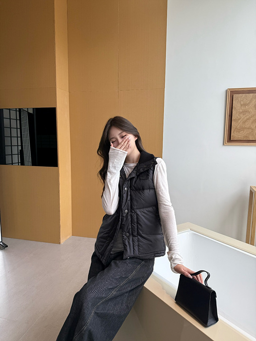 celin* 패딩 베스트