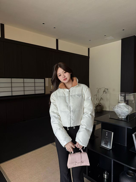 prad* 리나일론 다운 재킷