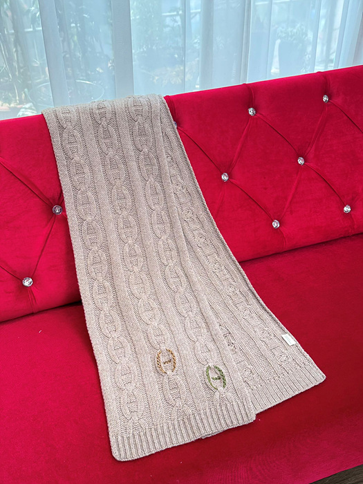 herm*s H house 니트 스페셜 캐시미어 머플러